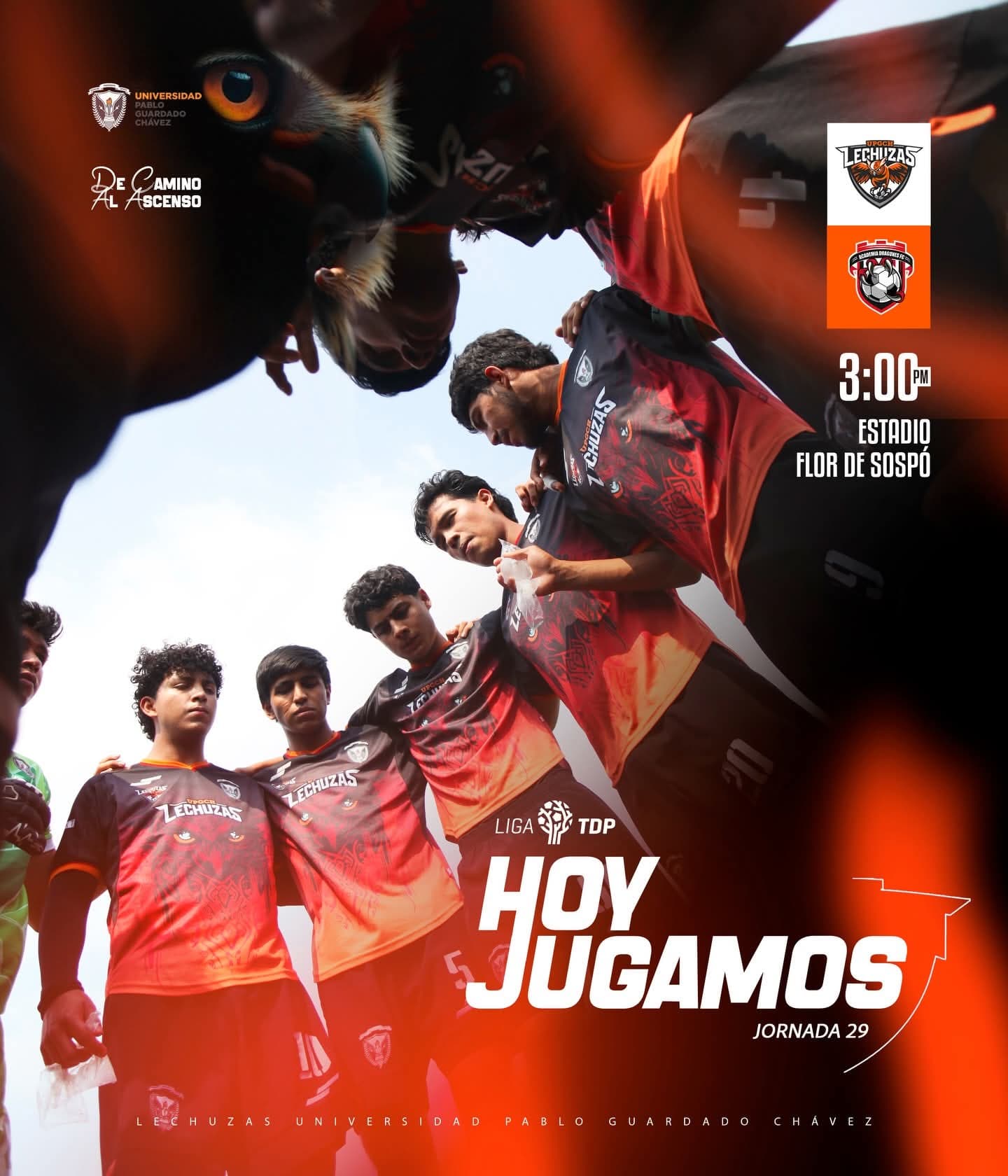 ⚔️ ¡HOY JUGAMOS! ⚔️  Nos vemos en casa en un par de horas. 